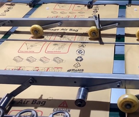 Recyclable Kraft Paper PP Woven Dunnage Bags