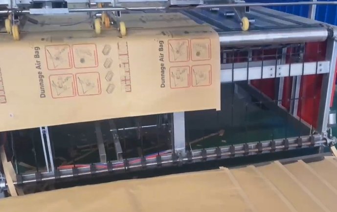 Waterproof Kraft Paper Dunnage Bags 900x1800mm