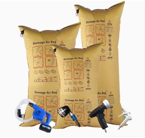 Recyclable Kraft Paper PP Woven Dunnage Bags