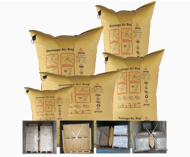 Recyclable Kraft Paper PP Woven Dunnage Bags